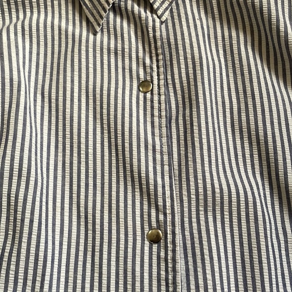 Vintage lightweight snap button jacket by Barclay Petites. Made in USA - Picture 2 of 6